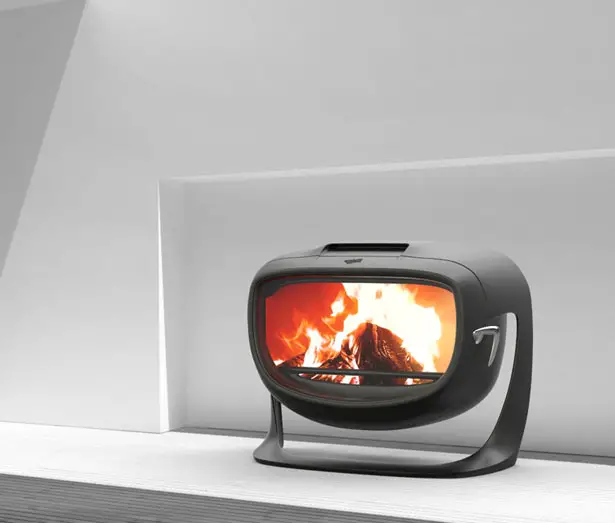 Panthera Wood Stove by Jerome Olivet