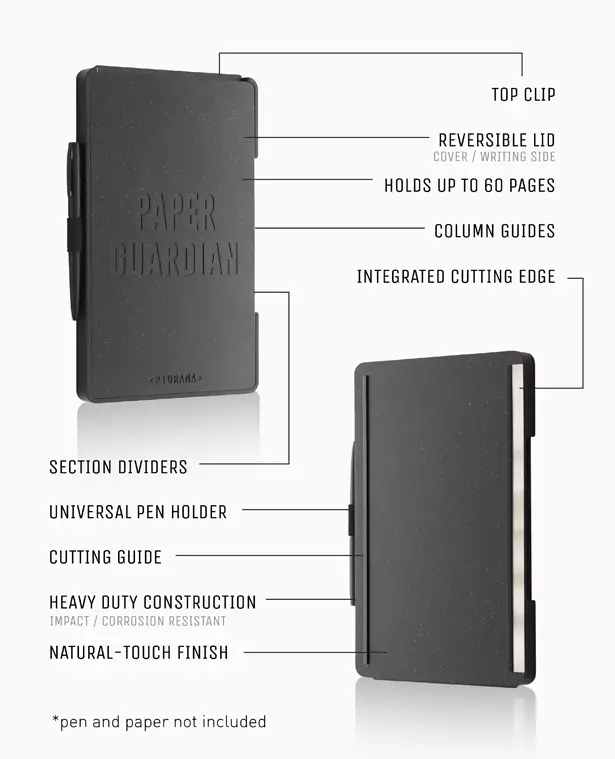 Paper Guardian Zero-Waste Notebook by Piorama