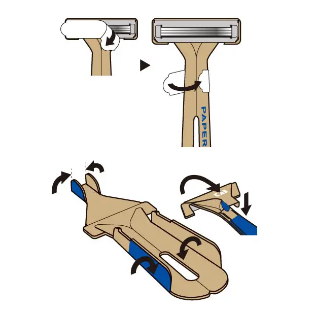 Kami Kamisori Paper Razor by KAI Industries