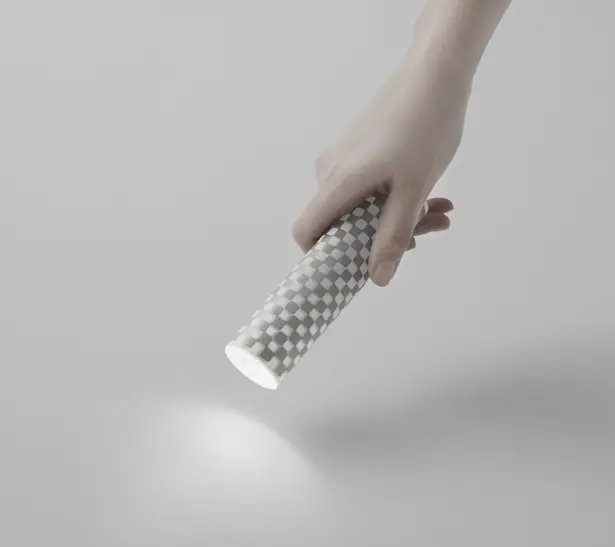 Paper Torch for Agic + Takeo by Nendo