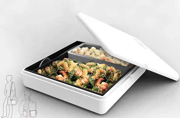 Papilla Food Container by Burcin Ceren Olcum