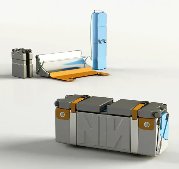 Parabosol Portable Solar Powered Water Treatment System by Hakan Gürsu of Designnobis