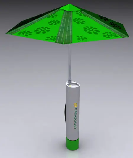 The Parasolar Provides Power While Protecting From The Sun