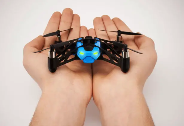 Spy Your Enemy with Parrot Minidrone Quadricopter