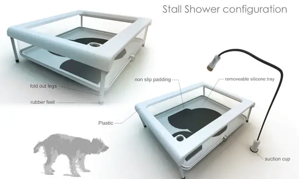 Paw Spa Dog Tub by Emil Blanco