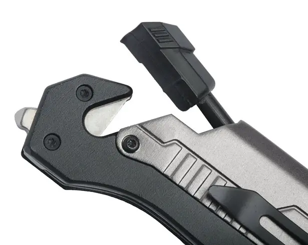 PBKay 5-in-1 Tactical Survival Pocket Knife