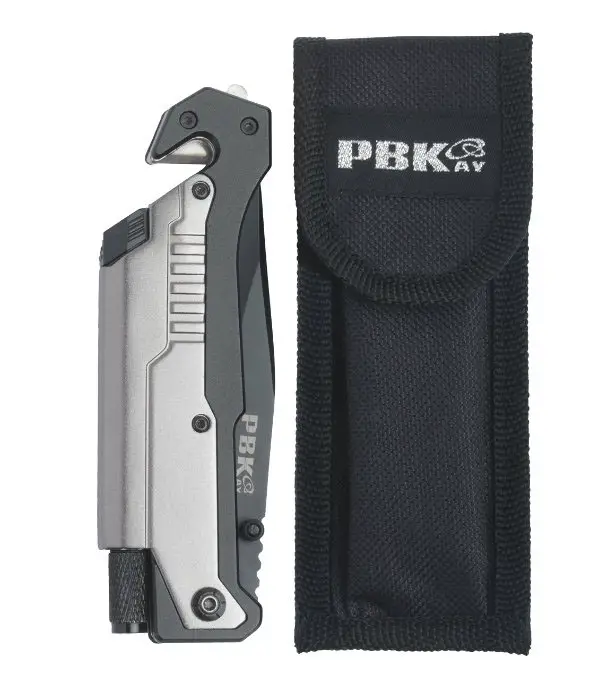 PBKay 5-in-1 Tactical Survival Pocket Knife