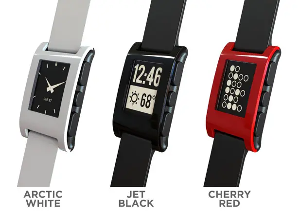 Pebble E-Paper Watch for iPhone and Android by inPulse