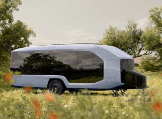 Pebble Flow All-Electric Smart RV Allows You To Live, Work, and Explore The World