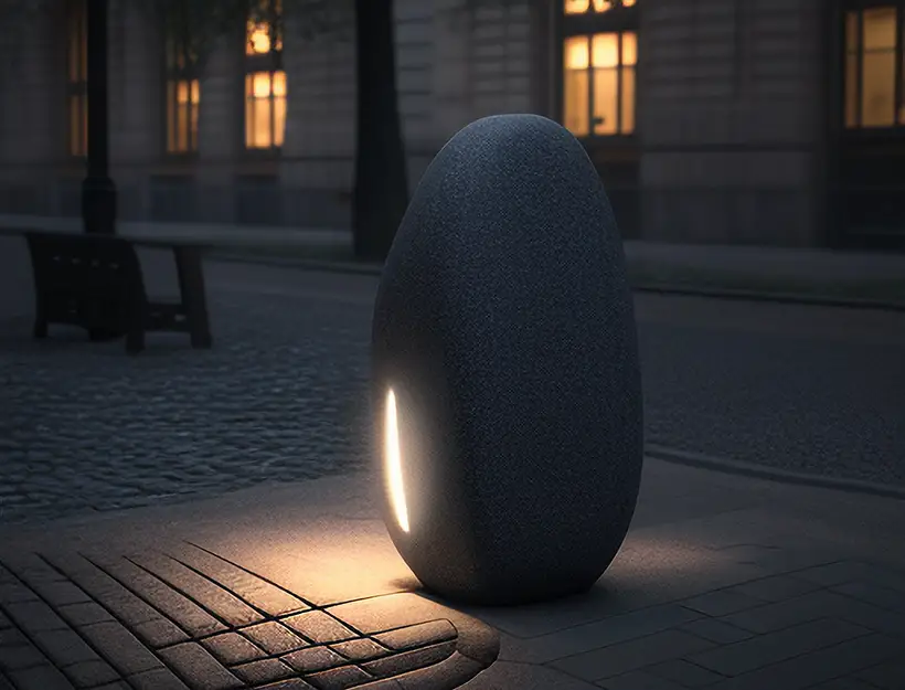 Pebble Street Lighting by Gizem Deniz Guneri Sogut