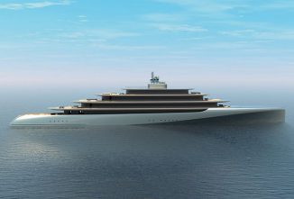 Pebble MegaYacht Design Was Inspired by Natural, Curvature Pebble Shape