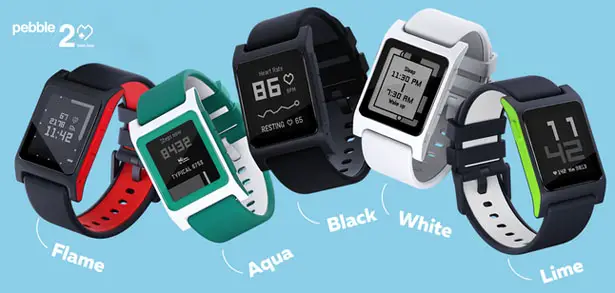 Pebble 2 and Time 2 Smartwatches from Pebble