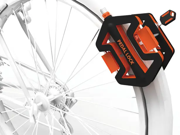 Pedal Lock Bicycle Locking System by Feng Cheng-Tsung and Cheng Yu-Ting