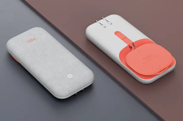 PEEL Ultra-Slim Charger Concept by Wenjie Zheng