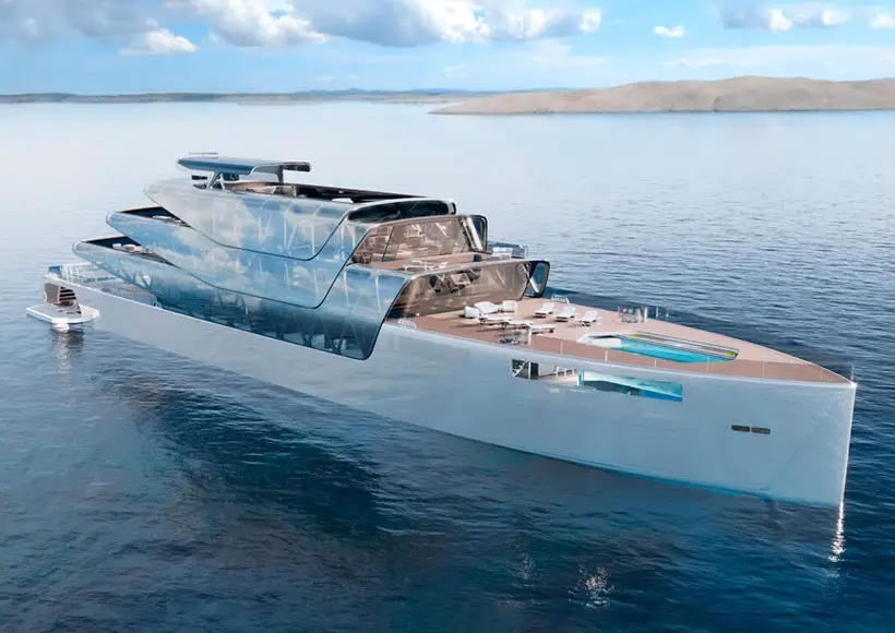 Pegasus 88m Concept Yacht by Jozeph Forakis