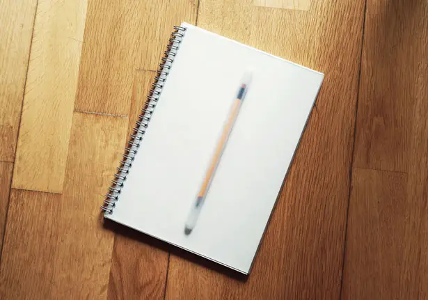 Pencil Note : Notebook and Pencil Case in One for Designers