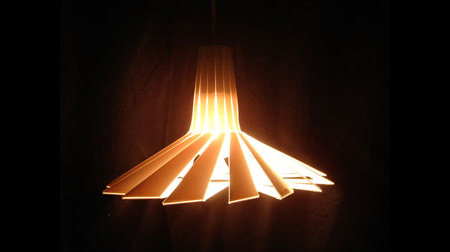 penta unique-shaped pendant lamp