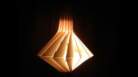 penta unique-shaped pendant lamp