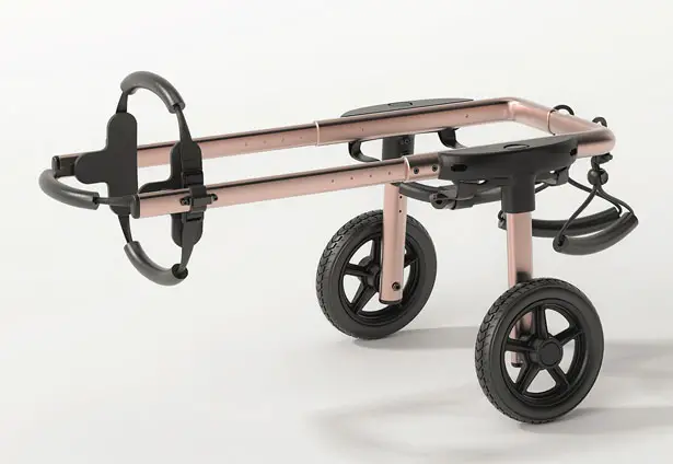 PetDali: Modern Dog Wheelchair for Outdoor Use by HS2 Studio