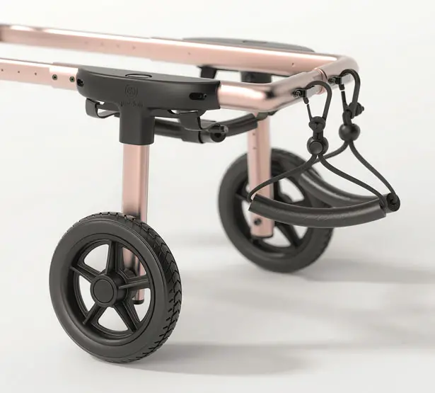 PetDali: Modern Dog Wheelchair for Outdoor Use by HS2 Studio