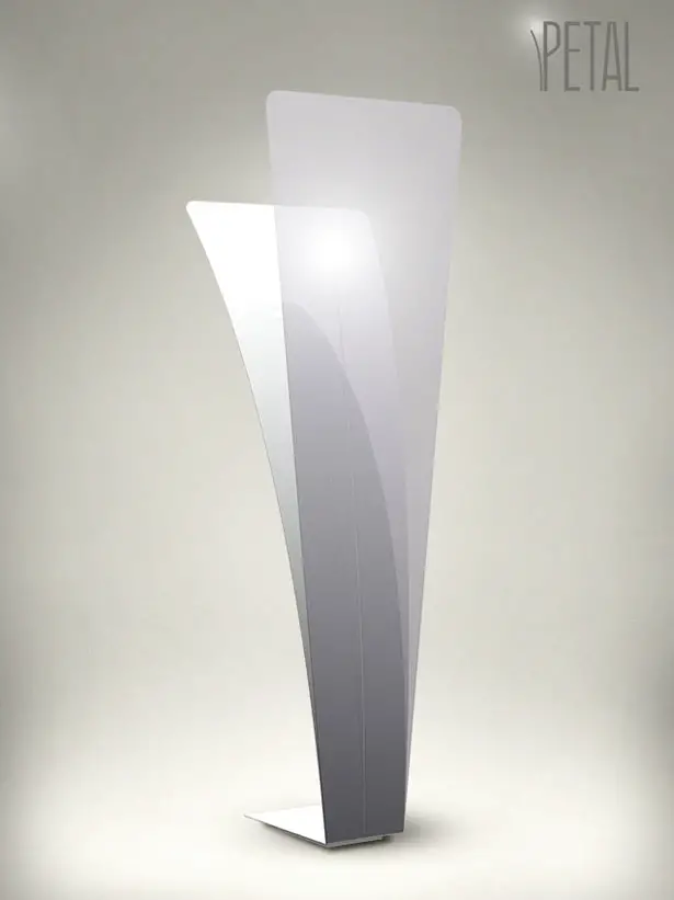 Petal Lamp Free Standing Lamp by Matej Korytar