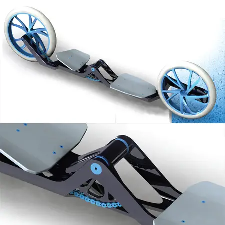 PedalBoard Skate Board Bicycle Hybrid