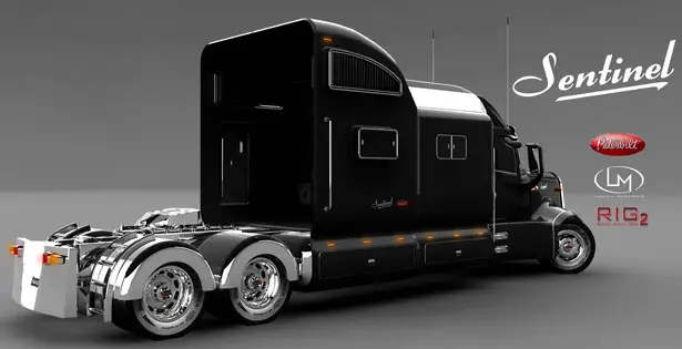 Peterbilt Sentinel Truck Design by Vasilatos Ianis