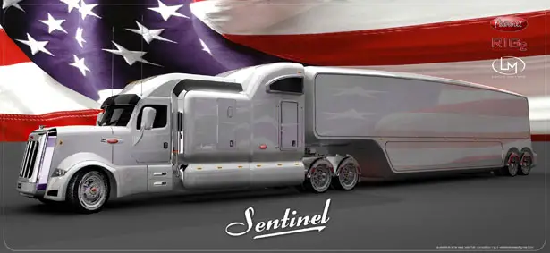 Peterbilt Sentinel Truck Design by Vasilatos Ianis