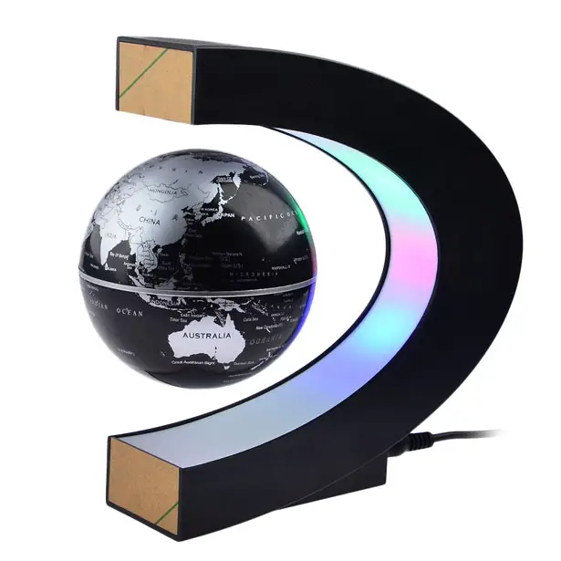 Petforu Magnetic Levitation Globe with LED Lights Would Make a Cool Education Tool