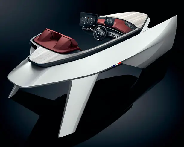 PEUGEOT and BENETEAU present the Sea Drive Concept Boat