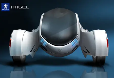 Angel Car Concept with Futuristic Look and A Bit of Retro Charm