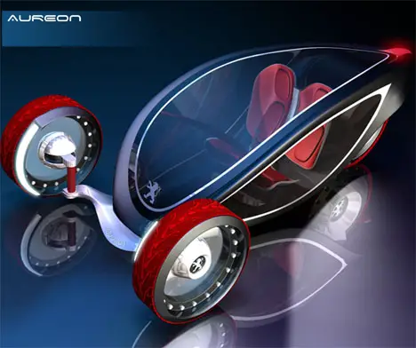 peugeot aureon futuristic car