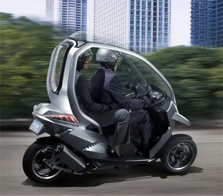 smugling sovjetisk uformel Peugeot HYmotion 3 Three Wheels Scooter Concept - Tuvie Design