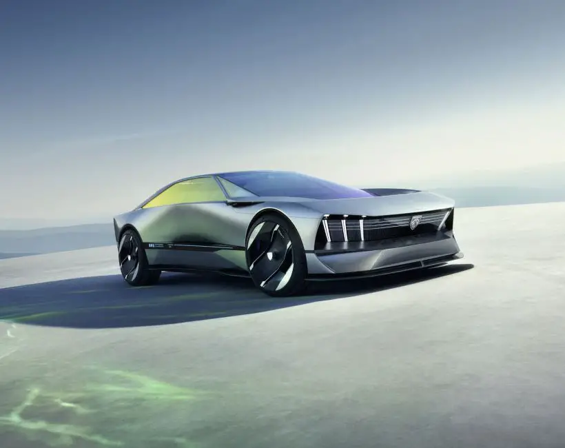 Peugeot Inception Concept Demonstrates Peugeot's Vision of Future Electric Vehicles