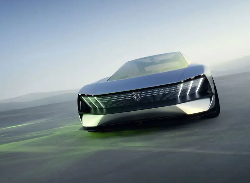 Peugeot Inception Concept Demonstrates Peugeot's Vision of Future Electric Vehicles