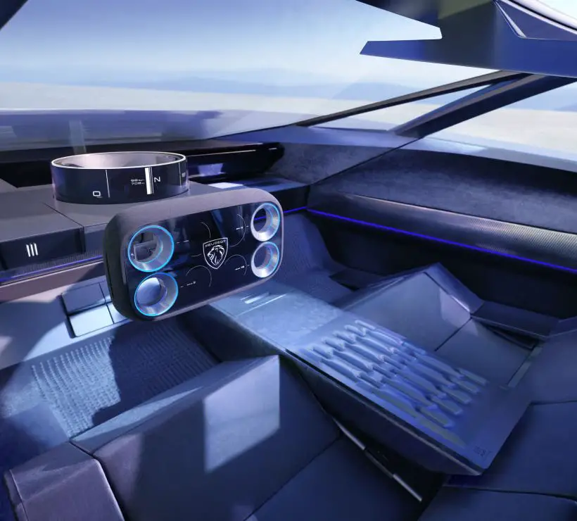 Peugeot Inception Concept Demonstrates Peugeot's Vision of Future Electric Vehicles