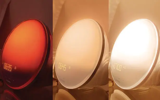 Philips HF3520 Wake-Up Light With Colored Sunrise Simulation