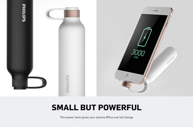 Philips Power Potion 3000 Power Bank by Catherine Wong