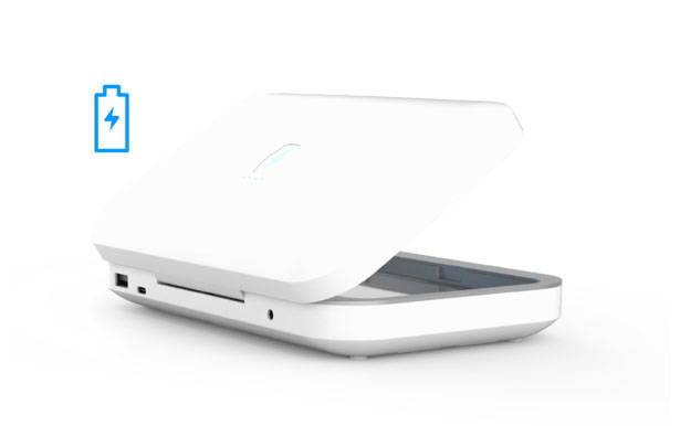 PhoneSoap Go : UV Sanitizer and Powerbank in One Kills 99.99% Germs from Your Phone