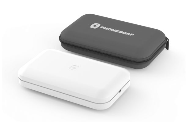 PhoneSoap Go : UV Sanitizer and Powerbank in One Kills 99.99% Germs from Your Phone