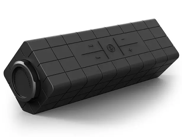 Photive HYDRA Rugged Water Resistant Wireless Bluetooth Speaker