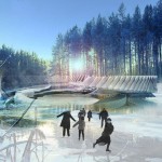 Photovoltaic Ice Skating Rink by Margot Krasojević