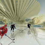 Photovoltaic Ice Skating Rink by Margot Krasojević