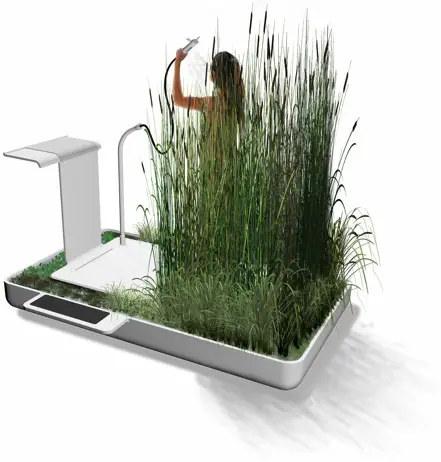 Mini Eco System Phyto Purification Bathroom