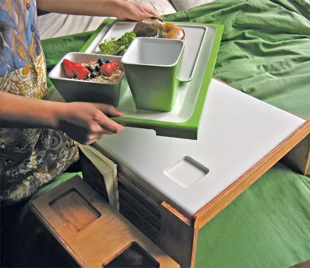 Picnic in Bed Tray Table Set for Dining