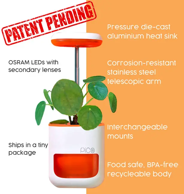 Pico - Tiny Smart Garden Fits in Your Palm