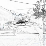 Piezoelectric Trolleybus Garden by Margot Krasojevic