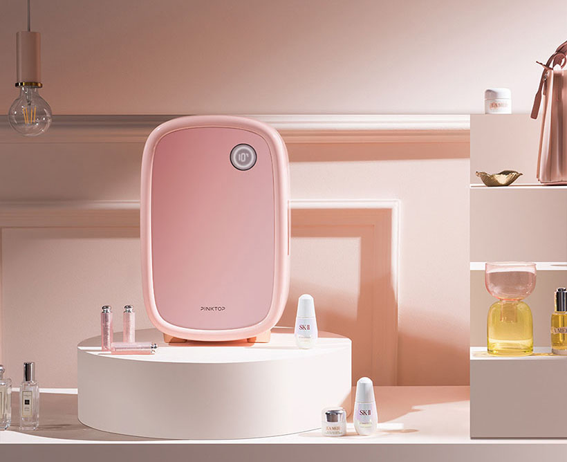 PINKTOP x inDare Fridge for Beauty Products
