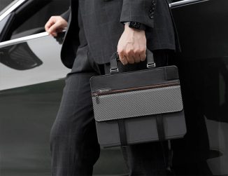PITAKA FlipBook Case for iPad and Magic Keyboard Features Classic, Business Style Design