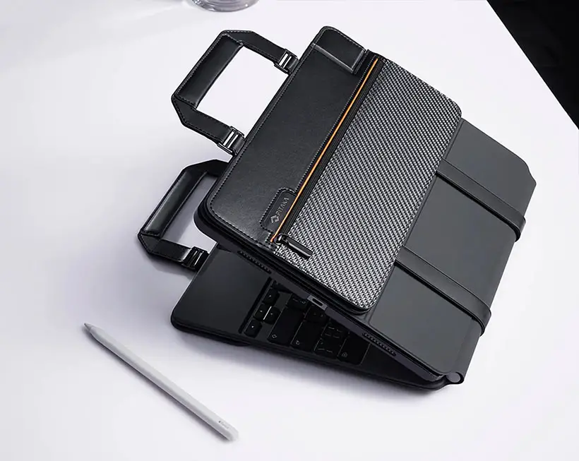 PITAKA FlipBook Case for iPad with Magic Keyboard